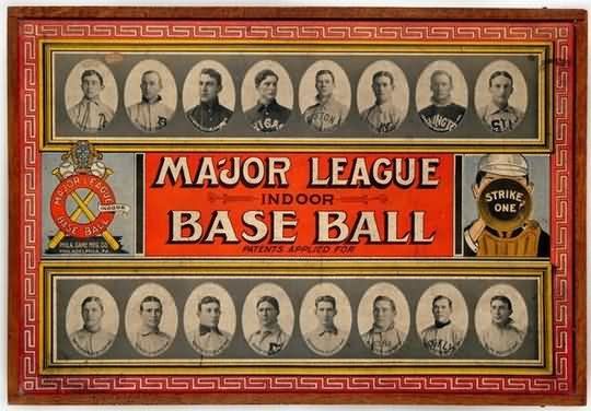1910 Major League Indoor Baseball Game